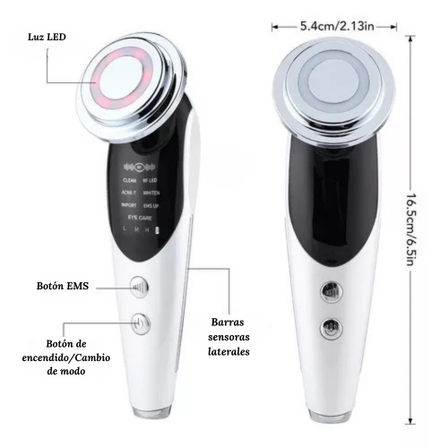 Masajeador Facial, transforma tu rutina en un ritual de lujo con LumiTherm, el dispositivo que combina belleza, bienestar y resultados visibles